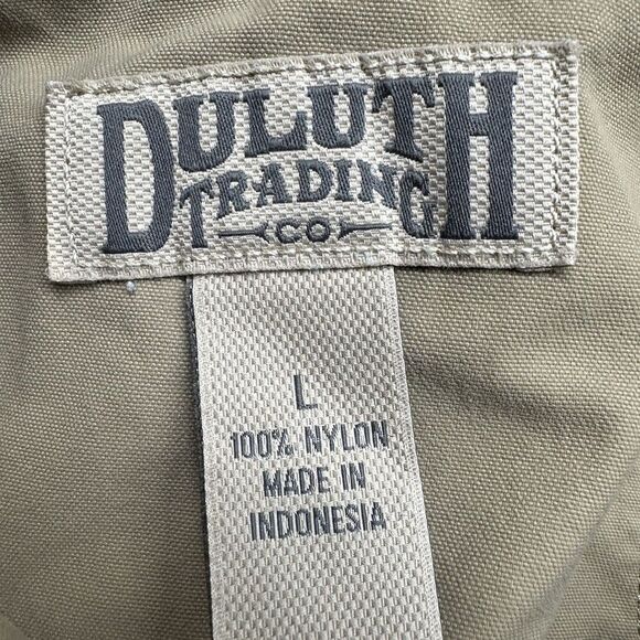 Duluth Dry on the Fly Shorts Mens Large Cargo Pockets Dark Khaki 9" Work Hiking - Picture 8 of 8
